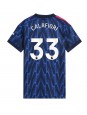 Arsenal Riccardo Calafiori #33 Replika Borta Kläder Dam 2025-26 Kortärmad Arsenal Riccardo Calafiori #33 Replika Borta Kläder Dam 2025-26 Kortärmad